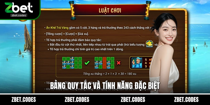 Bảng quy tắc và tính năng đặc biệt