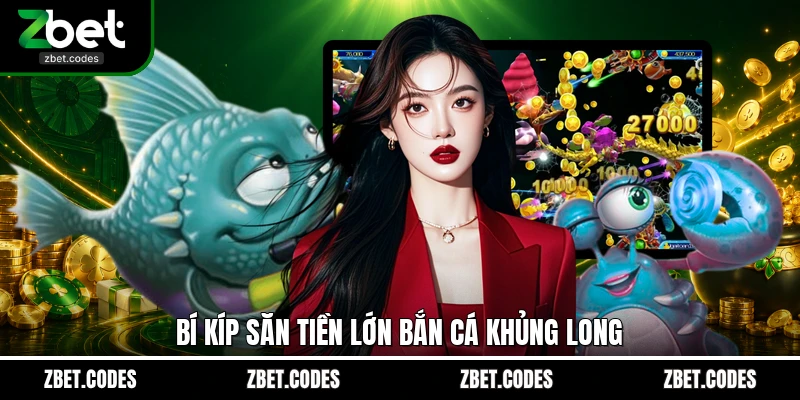 Bí kíp săn tiền lớn bắn cá Khủng Long