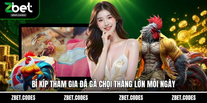 Bí kíp tham gia đá gà chọi thắng lớn mỗi ngày