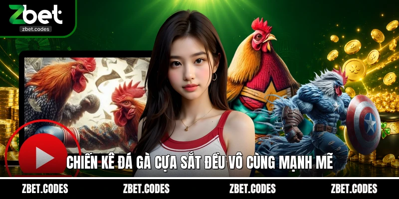 Chiến kê đá gà cựa sắt đều vô cùng mạnh mẽ