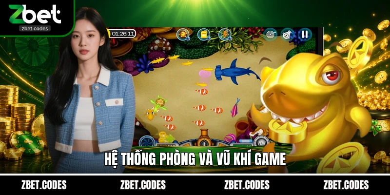 Hệ thống phòng và vũ khí game