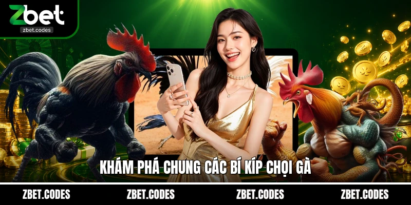 Khám phá chung các bí kíp chọi gà