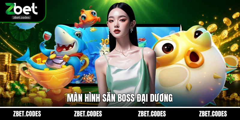 Màn hình săn boss đại dương