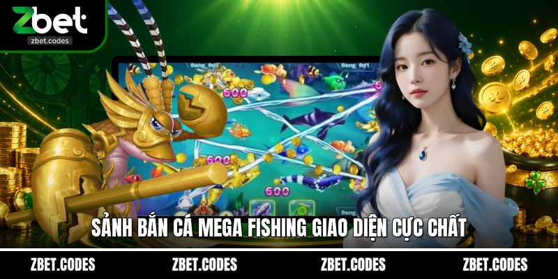 Sảnh bắn cá Mega Fishing giao diện cực chất