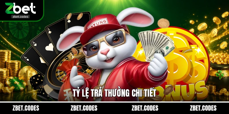 Tỷ lệ trả thưởng chi tiết